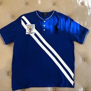 Polo Ralph Lauren Blue Striped Polo